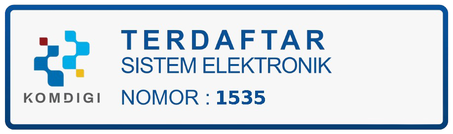 Terdaftar di Komdigi